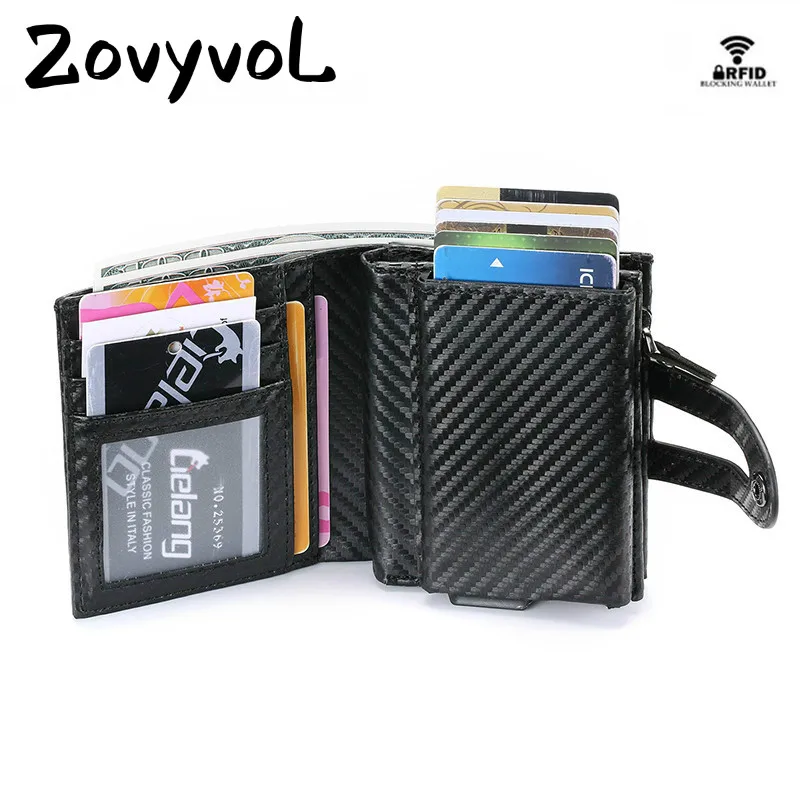 

ZOVYVOL Wallets Female High Quality Clutch Money Bag Short Wallet Men Purses Fashion Coin Purse Card Holder PU Leather Wallet