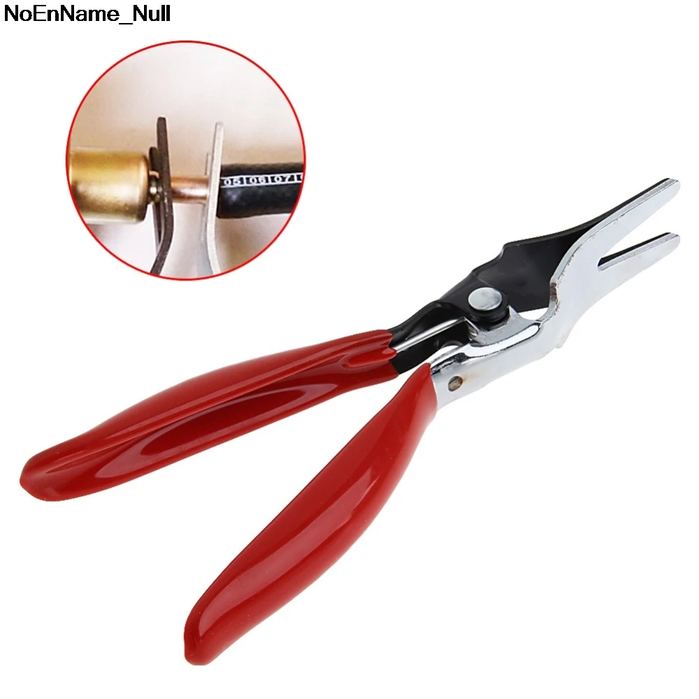 NoEnName_Null Auto Fuel Angled Vacuum Line Tube Hose Remover Separator Pliers Pipe Tool on