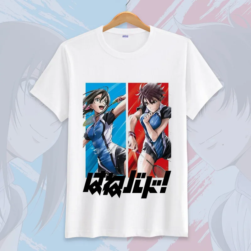 

Japanese Anime Hanebado Cosplay Design T Shirts O-Neck T-shirt Men Women T shirt Tops Tees Casual Plus Size T-shirt