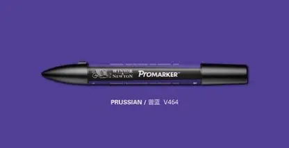 Winsor Newton Pro Marker Blue Tone