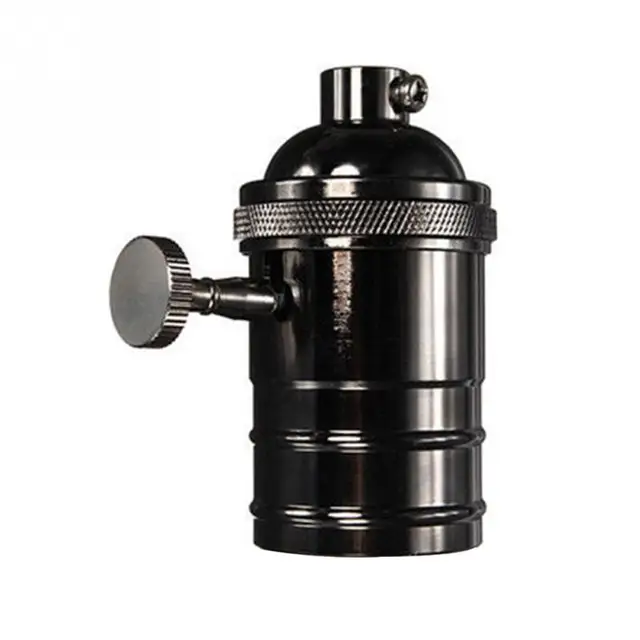 E26 E27 Retro Vintage Antique Edison Brass Copper Lamp Light Bulb Holder Socket