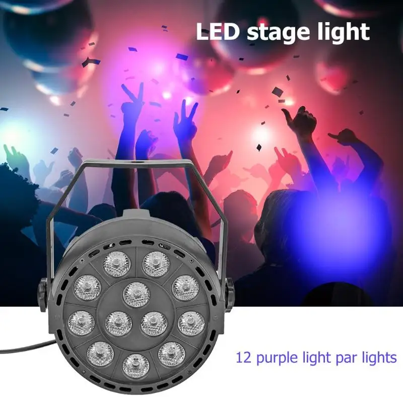 

12LED Stage Light Laser Projector KTV Bar Club Show Party DJ Disco Par Lamp