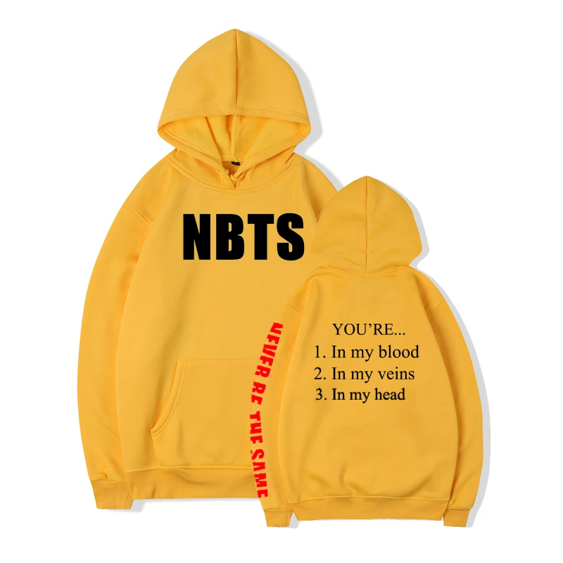  Never Be The Same Tour Merch Hoodie men women Camila Cabello Hoodies sweatshirts hip hop yellow swe