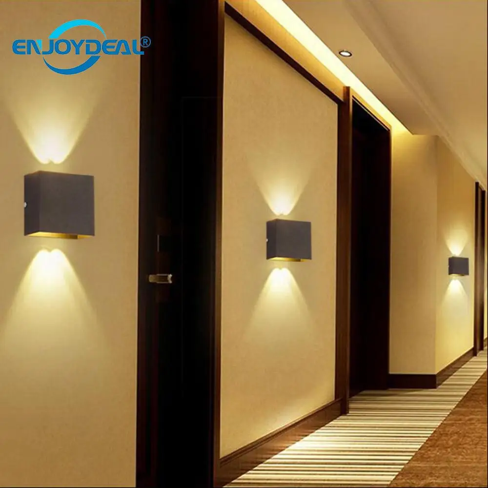 الحديث 6 واط ساحة الألومنيوم أدى الجدار ضوء ac 85-265 فولت حديقة حمام المنزل أمام مرآة الممر ضوء السرير الجدار مصباح الحديث 6 واط ساحة الألومنيوم أدى الجدار ضوء ac 85-265 فولت حديقة حمام المنزل أمام مرآة الممر ضوء السرير الجدار مصباح