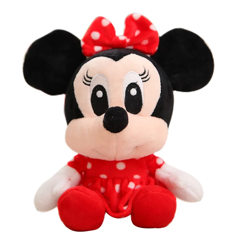  Disney Mickey Mouse Minnie Cute Cartoon Animal Stuffed Plush Backpack Dolls Toys Kindergarten Mini  - 33018619118