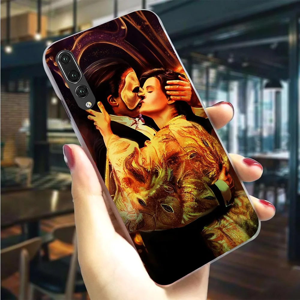 

Plastic Phone Case for Huawei Honor Y6 Prime The Phantom of the Opera Cover for Honor 6A Covers 10 8 9 Lite 7A Pro 7X 7C Nova 3 3i