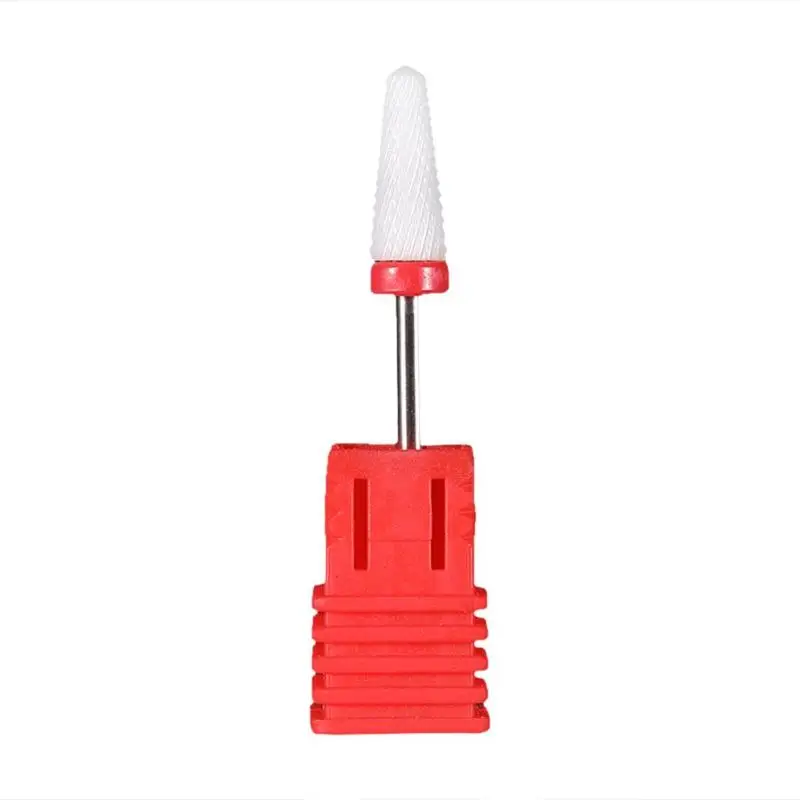 Manicure Ceramic Grinding Head for Electric Nail Polish Machine Accessories - Цвет: D