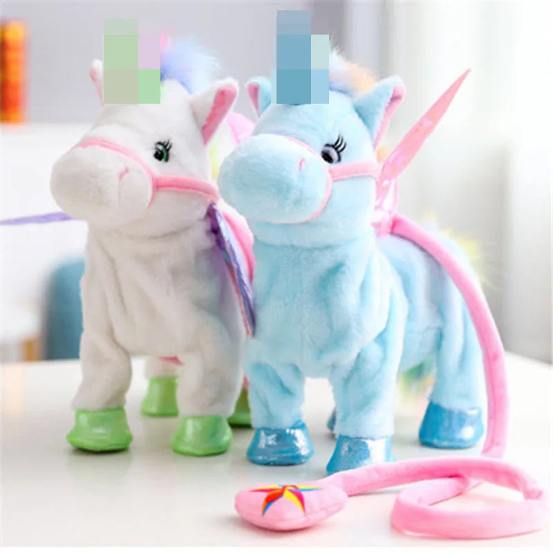 New Electronic Pets Robot Horses Toy Kawaii Horse Singing Walking Interactive Toys for Children kids Girl Christmas Gifts New Electronic Pets Robot Horses Toy Kawaii Horse Singing Walking Interactive Toys for Children kids Girl Christmas Gifts