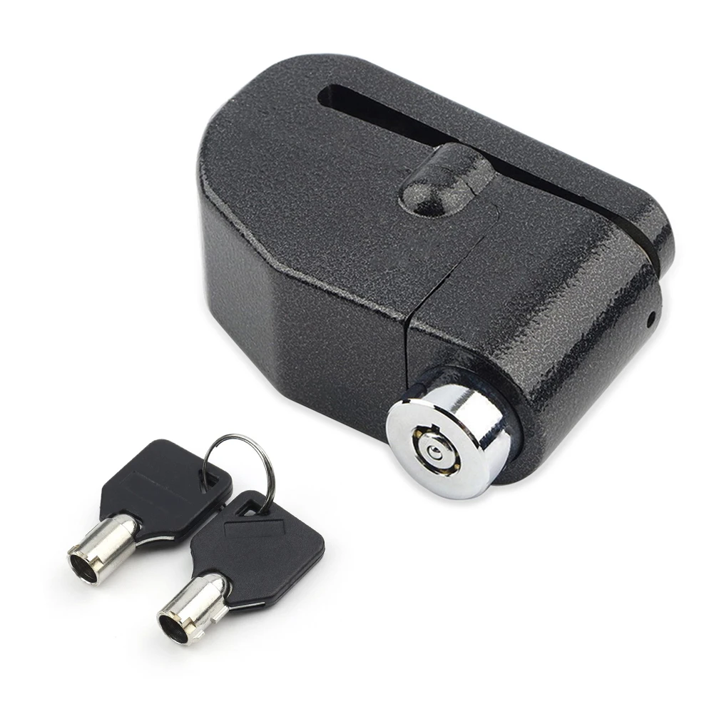 

Disc Brake Motorcycle Lock W/ Loud Alarm Anti Theft Security For Scooter Bike