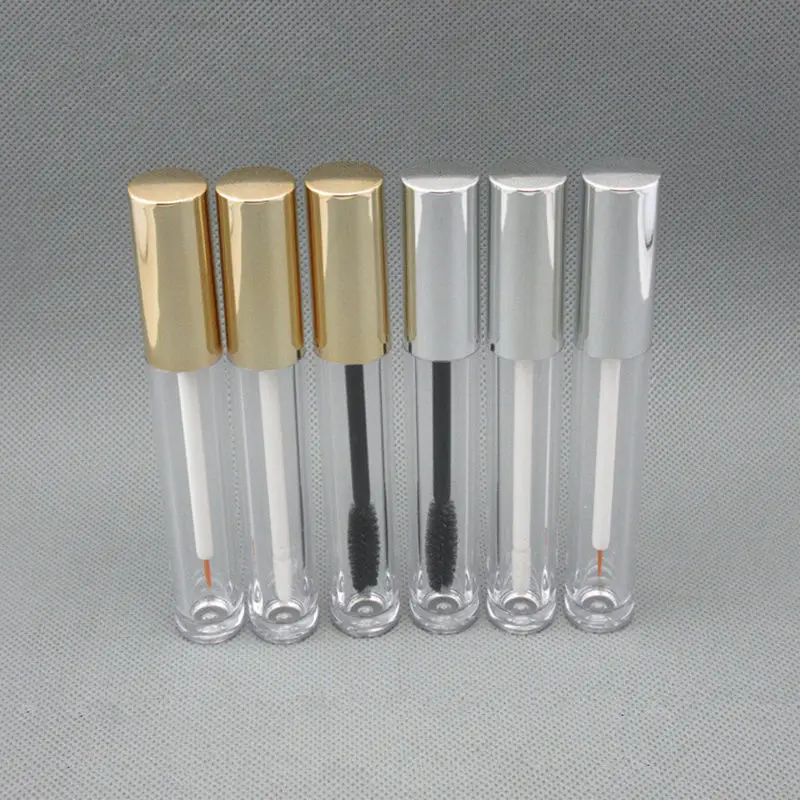 6ml Lip Balm Tubes Cosmetic container Empty Silver gold Mascara tube Beauty Tool Mini Refillable Bottle F20173259 | Красота и