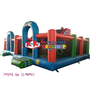 

Inflatable Play rental Ejection Bird Cartoon Children's Paradise Slide Combo