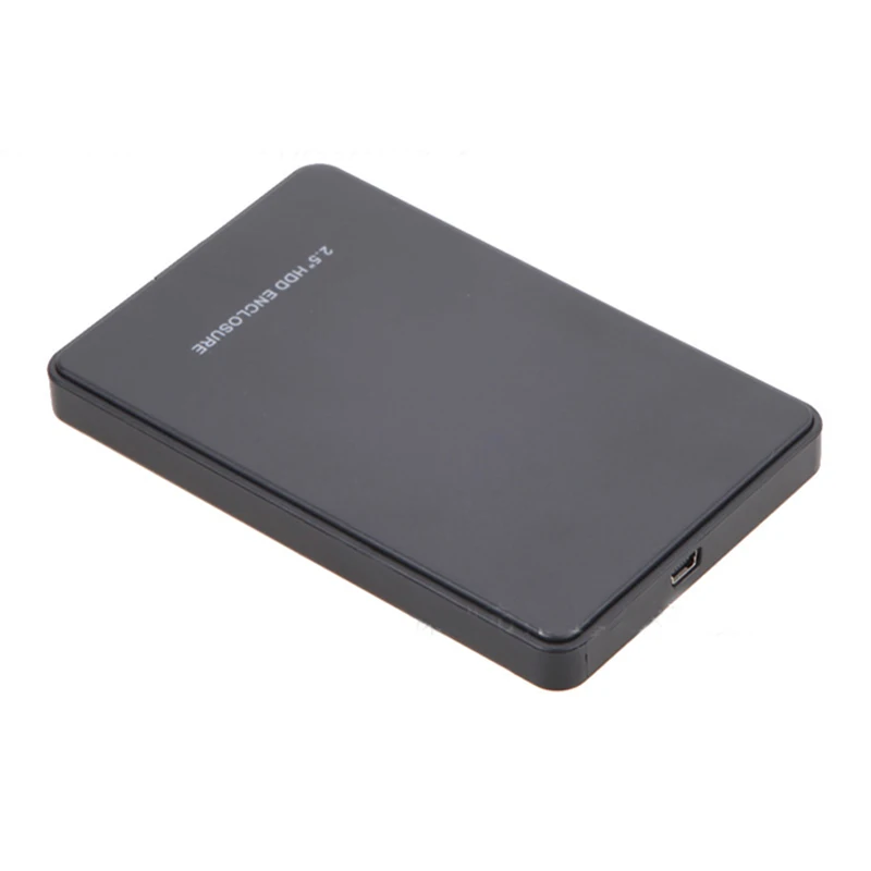 

Portable Slim HDD Case 2.5 HDD Enclosure USB 2.0 External Hard Disk Case Sata to USB Hard Disk Drives HDD Case