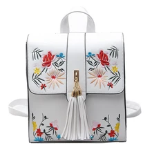 Mochilas Mujer женские сумки ручной вышивки дорожные сумки женщины рюкзак модные школьные сумки для девочек Back Pack Bagpack