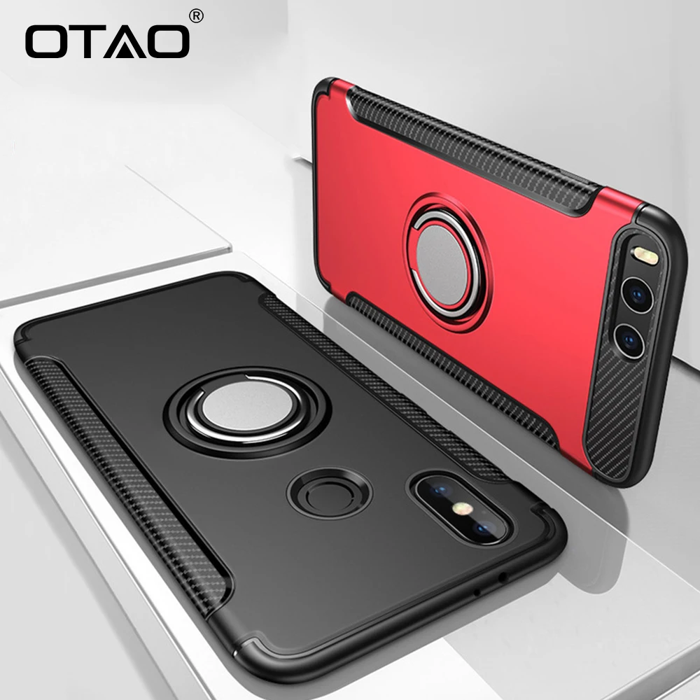 Защитный чехол OTAO для Xiaomi 8 SE 6 6X противоударный с магнитной застежкой Redmi Note 5