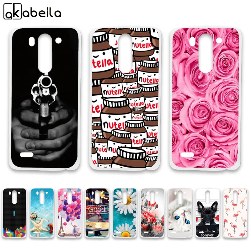 Funda teléfono para LG G3s G3 S, carcasa de pintada a mano, suave, TPU, para LG K40 X G3 Mini D724|Fundas antigolpes para teléfono| - AliExpress