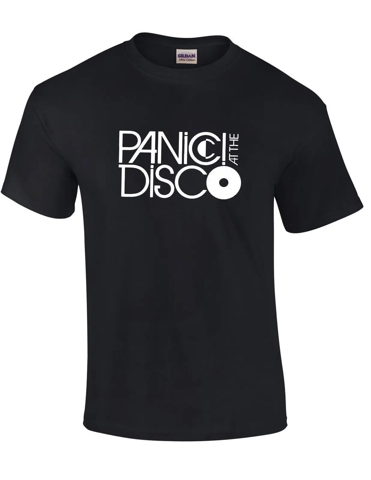 Inspired PANIC! AT THE DISCO LOGO T SHIRT NEW - Funny T-shirt Free Shipping 100% cotton tee shirt streetwear tshirt