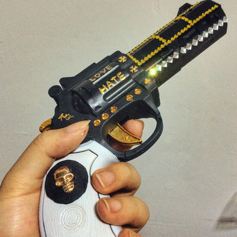  Movie character Batman DC Comic Commando Suicide Harley Quinn Costume Cosplay Prop Gun Accessories 