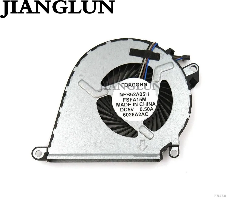 

JIANGLUN New For HP OMEN 15-AX CPU fan FOXCONN G35 NFB62A05H FSFA15M DC5V 05.5A 6026A2AC