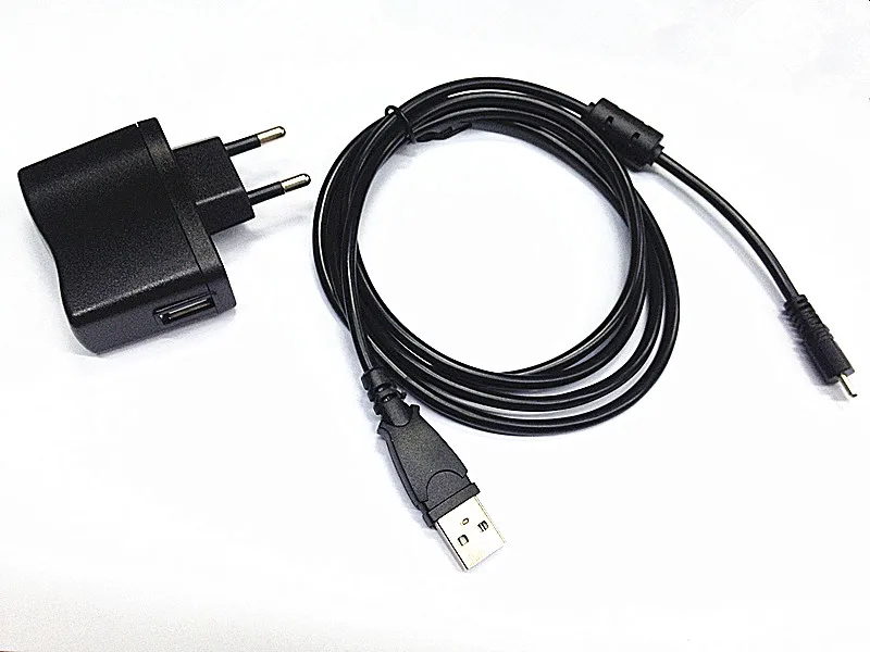 USB AC/DC Power Adapter Camera Battery Charger + PC Cord For Nikon