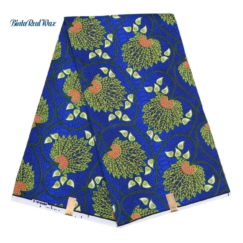 

Boho Ethnic African Fabric For Women Dress African Wax Prints Fabric real Wax Hollandais 6 yard Polyester Ankara Fabric FP6135