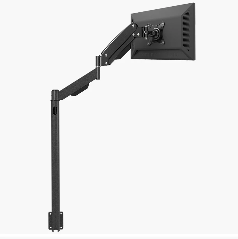 

Heavy Duty 13"-27" LCD Monitor Floor Stand Sofa Side Fixed TV Mount Computer Monitor Holder Gas Spring Arm LD216A Loading 10kgs