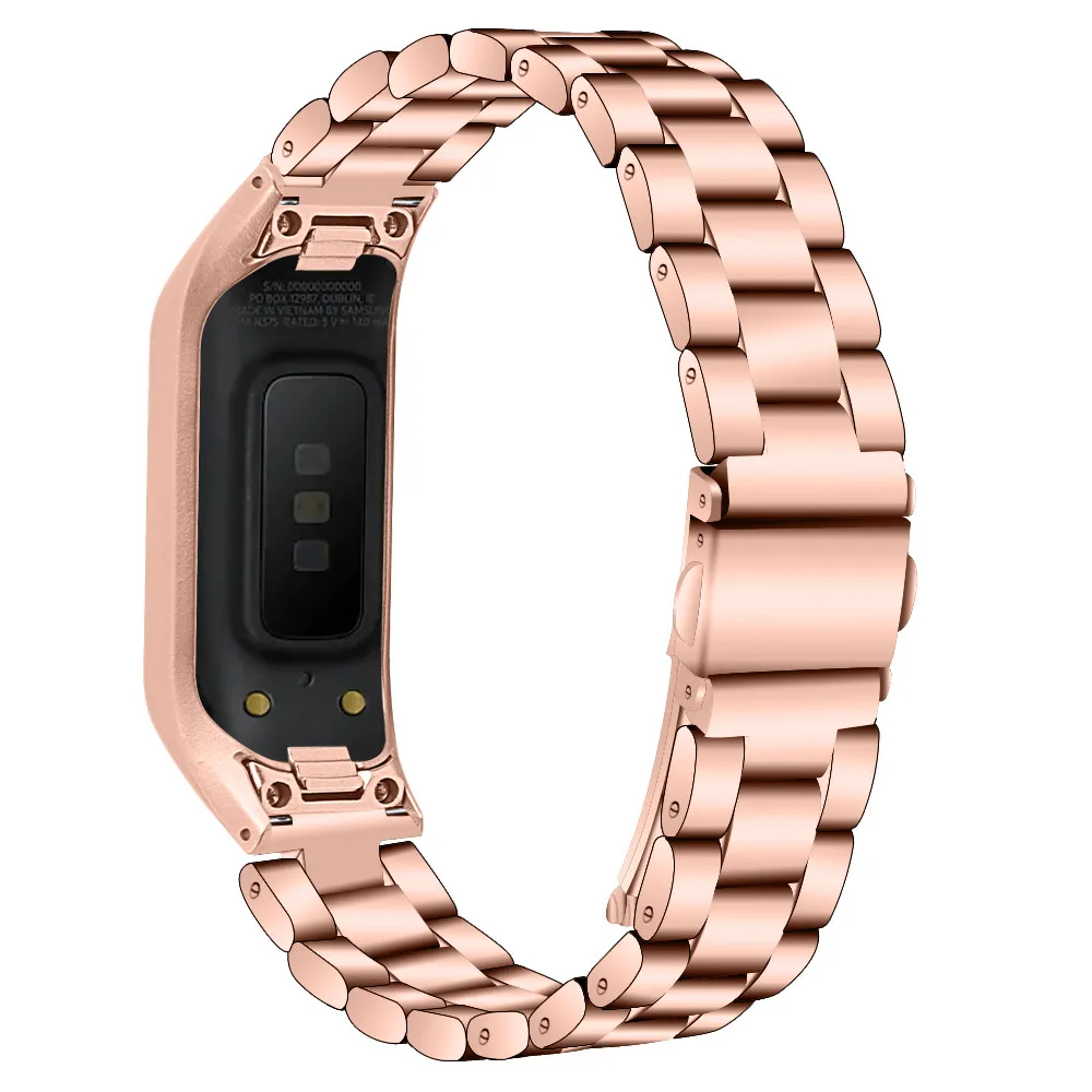 Модный ремешок для часов для samsung Galaxy Fit-e SM-R375 R375 смарт-браслет для мужчин и женщин Замена t из нержавеющей стали ремешок для часов