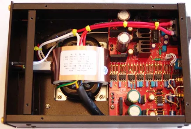 LITE аудио DAC-AH D/A конвертер, процессор, TDA1543 x8