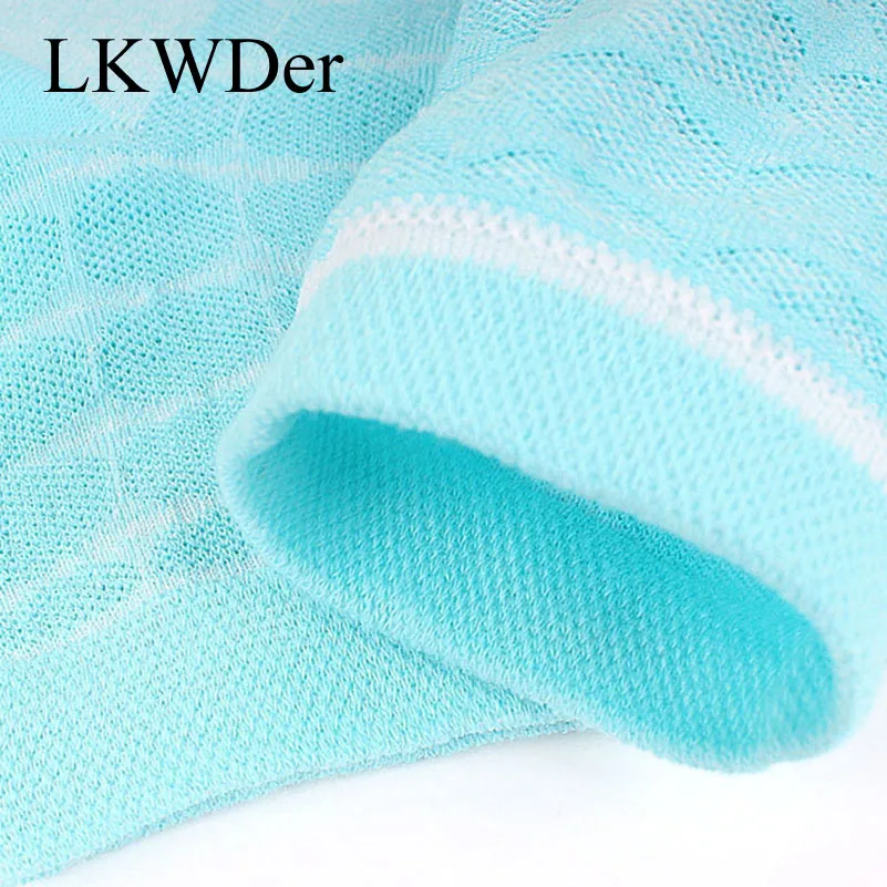 Короткие женские носки LKWDer 3 пары сетчатые дышащие с дезодорирующим эффектом