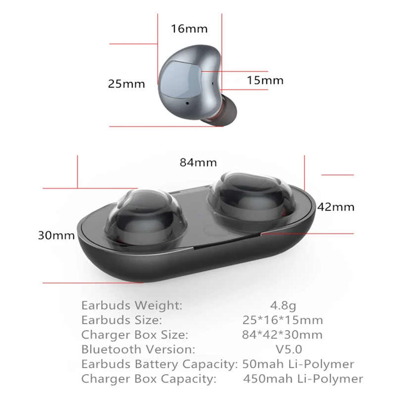 BT 5.0 TWS Earphone 11