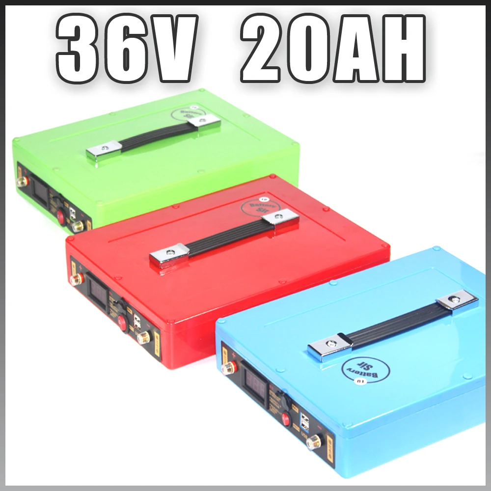 

1000W 36V Electric Bike battery 36V 20AH Lithium Battery 36 Volt 20AH Ebike battery with 30A BMS