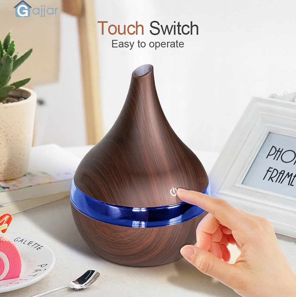 

2019 LED Ultrasonic Aroma Hot Humidifier Essential Oil Diffuser Home Aromatherapy Purifier Dropshiping 19MAR5