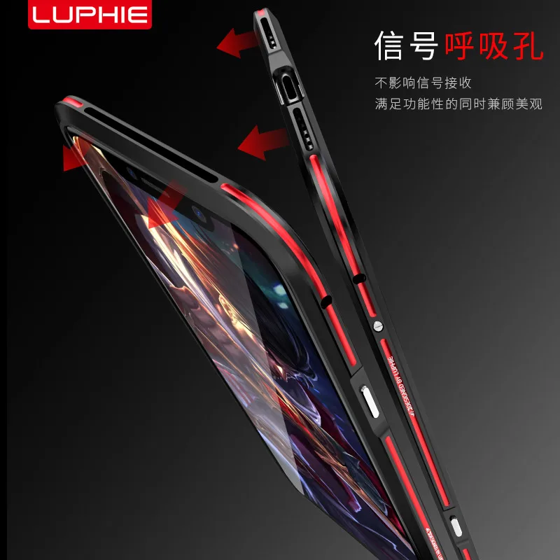 

Luxury Curved Metal Bumper for Samsung Galaxy Note 9 Case Note 8 for iphone X Xs Max Xr 8 7 Plus Ultra Thin Aluminum Frame Cover