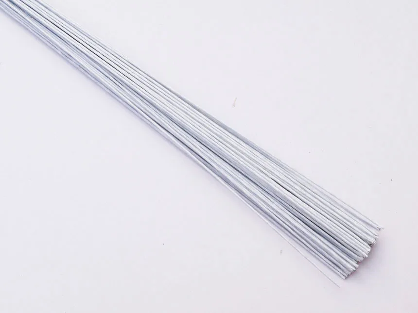 20gauge white floral wire 130 pieces per pack wedding flower | Дом и сад