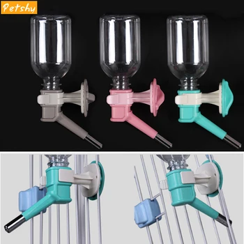 

Petshy 280ml Hanging Pet Dog Drinking Water Bottle Kitten Puppy Ball-type Drinking Fountains Portable Cat Small Dogs Dispenser
