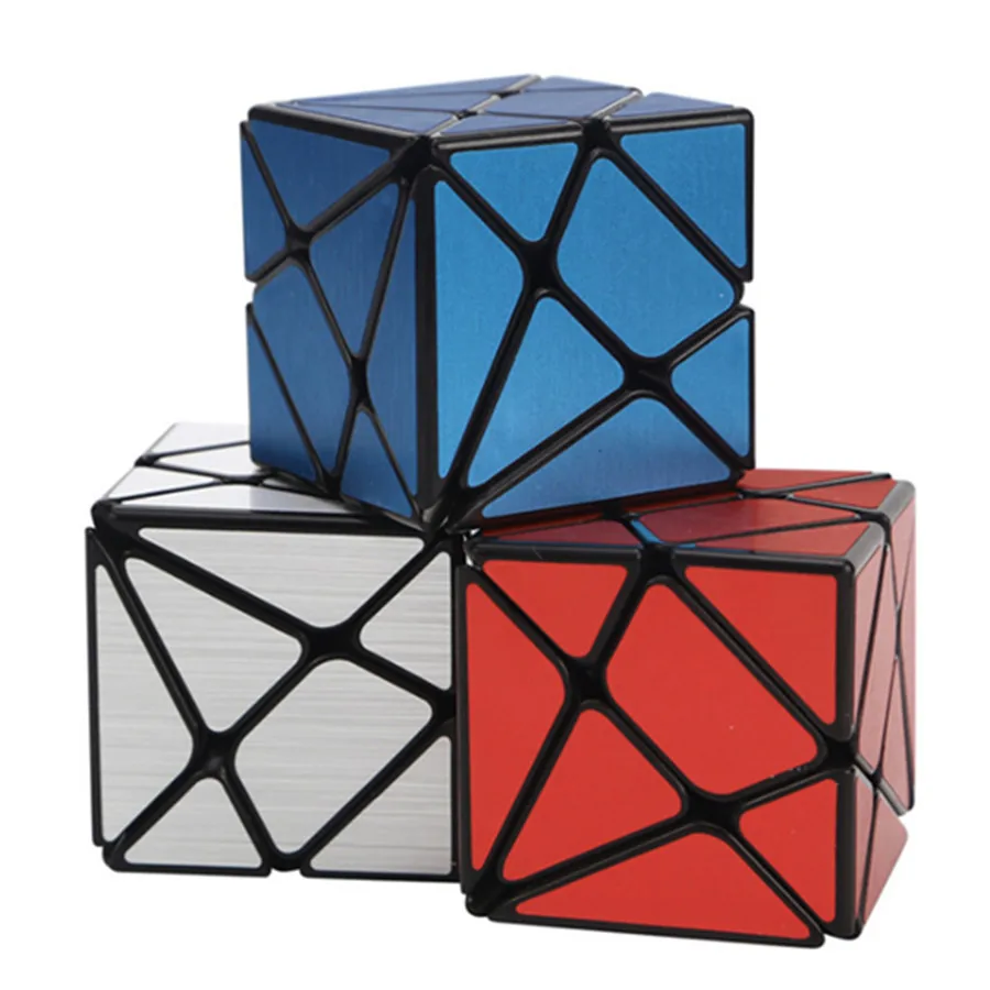 

YJ Yongjun 3x3 Axis Cube Puzzle Novelty Irregularly Speed Block Magic Cube Sticker Fidget Educational Toys Gift Adult Christmat