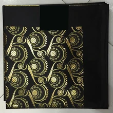 Новейший дизайн черный и золотой Африканский sego хедти геле и обертка для головы оберточная LXLX-30-1