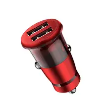 

Automotive Universal Aluminum Alloy Car Charger QC 3.1 Car Charger Dual USB Car Charger
