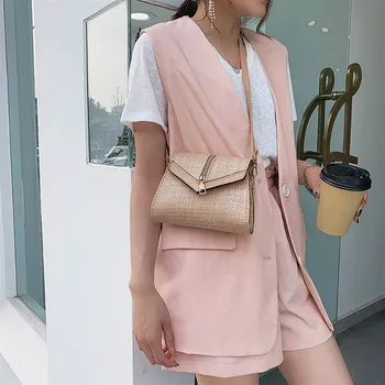 

Casual Handbags Women Bags Designer Women Wild Messenger Bag Fashion One-shoulder Small Square Bag Bohemian Handmade Bolsa#G30