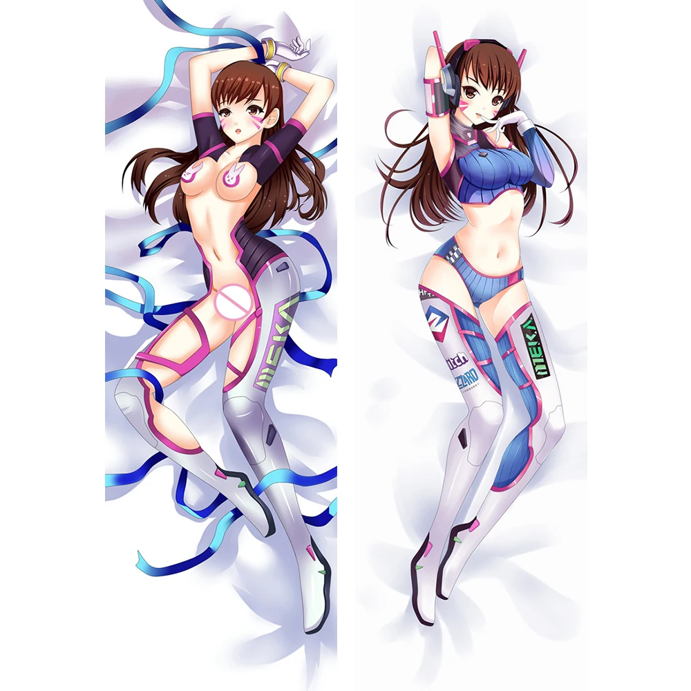 Аниме JK игра D. Va hana песня Dakimakura Косплэй тела Наволочка Чехол Dva пикантные сна Hug Подушка Чехол