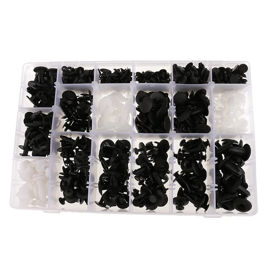 Заклепки Автомобильные пластиковые в ассортименте 408 шт.|car plastic rivets|fastener clipplastic