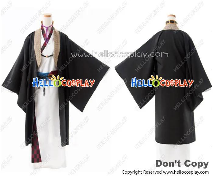 

Hakuoki Hakuouki Синсэнгуми Китан Косплэй Чикаге костюм казамы кимоно H008
