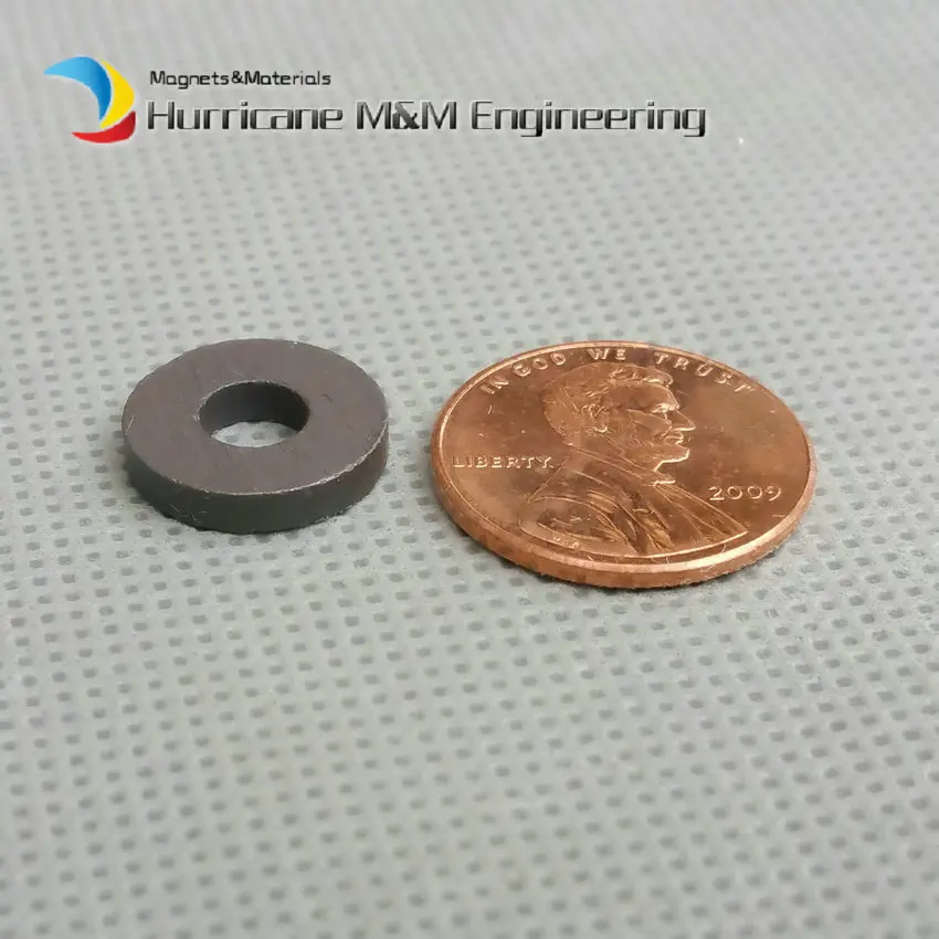 300pcs Ferrite Ring OD 13.5x5.5x2.5 mm for Subwoofer C8 Ceramic