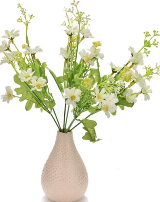 Шелковый цветок ромашки декоративный пластиковый дикий цветок искусственные водные растения Подсолнух домашнее украшение для свадебной вечеринки - Цвет: A5