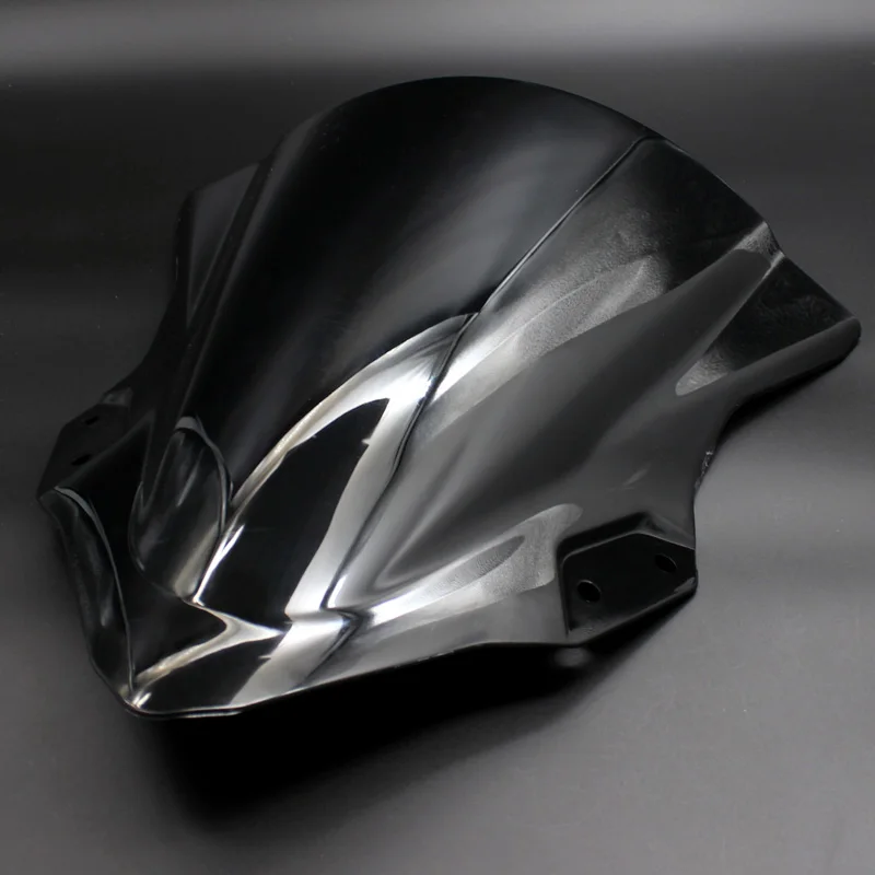 Nuoxintr мотоцикл лобовое стекло для KAWASAKI NINJA 400 NINJA 250 NINJA400 NINJA250 ABS черный ветрового стекла