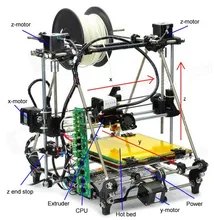 Prusa Mendel 3DP01 RepRap open source font b 3D b font font b printer b font