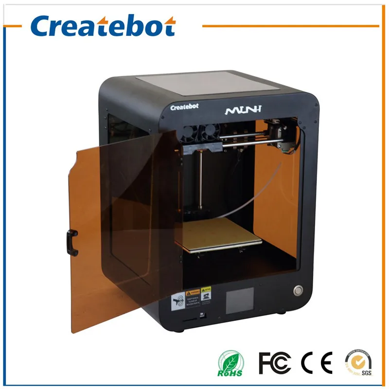 

Createbot USB/SD Card 3D Printer no Heatbed, Touchscreen with Single-extruder 2017 New Updated