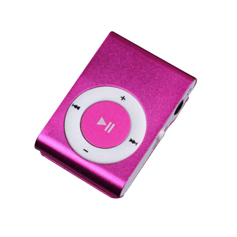 AIKEGLOBAL 1-8 Гб Поддержка Micro SD TF мини-зажим металлический USB MP3 музыкальный медиаплеер мобильный накопитель диск функция Прямая - Цвет: Фиолетовый