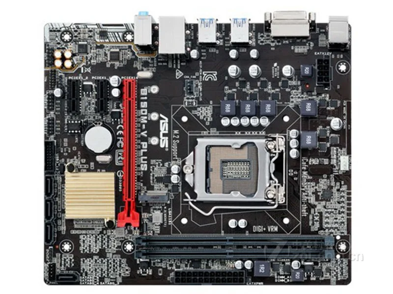 

Asus B150M-V PLUS Desktop Motherboard B150 Socket LGA 1151 For Core i7 i5 i3 DDR4 32G USB3.0 Micro ATX Original Used Mainboard
