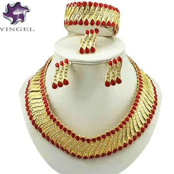 

gold necklace jewelry sets fine jewelry sets fashion jewelry set women necklace african bead jewelry