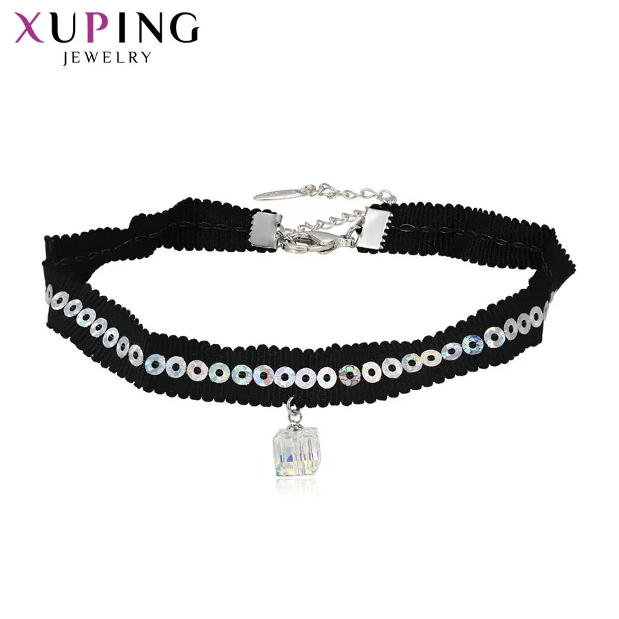 

Xuping Jewelry Exquisite Choker Necklaces Crystals from Swarovski Charms Styles Popular Special gifts for Her S173.2-45484